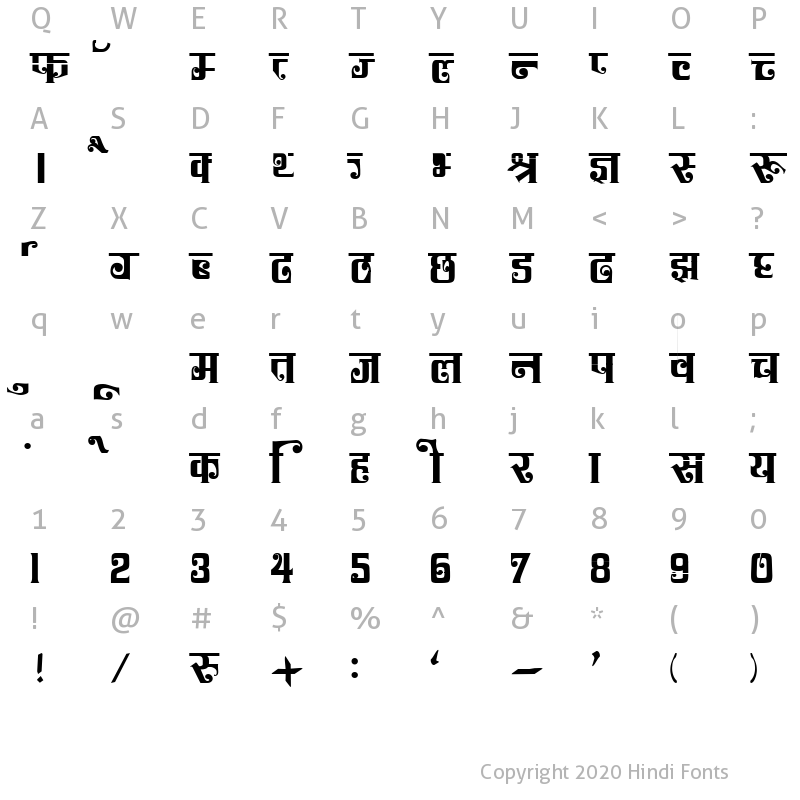 marathi font kruti dev 50